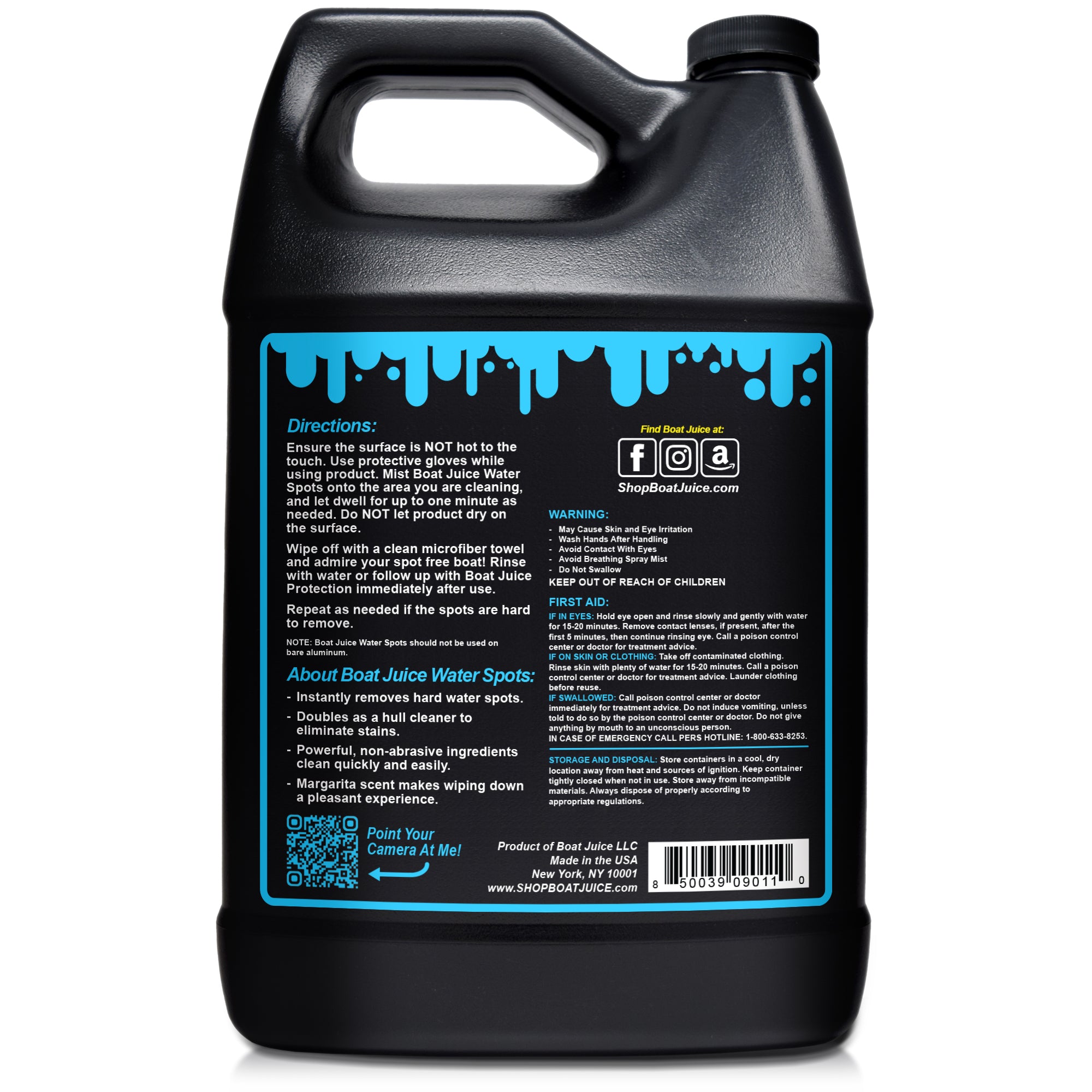 Boat Juice Water Spot Remover - 1 Gallon