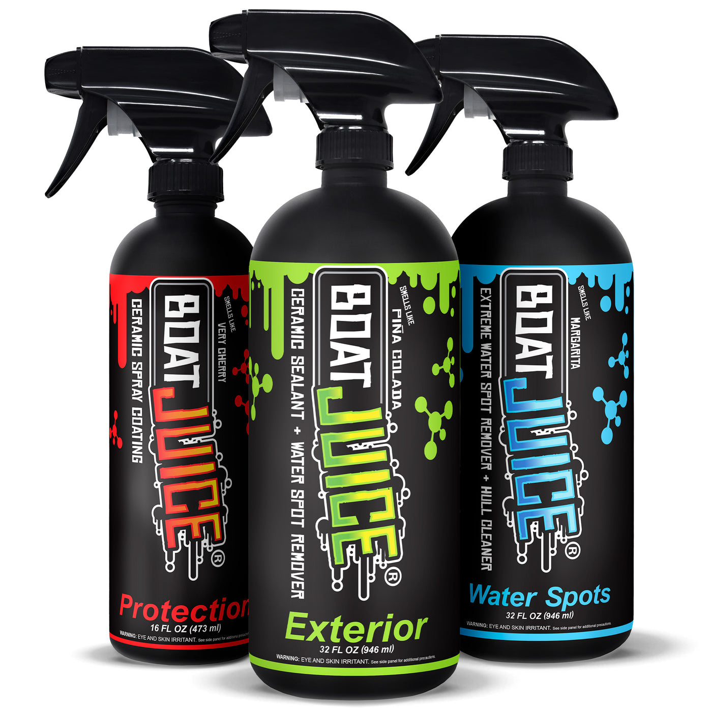 Boat Juice Triple Threat Exterior Bundle