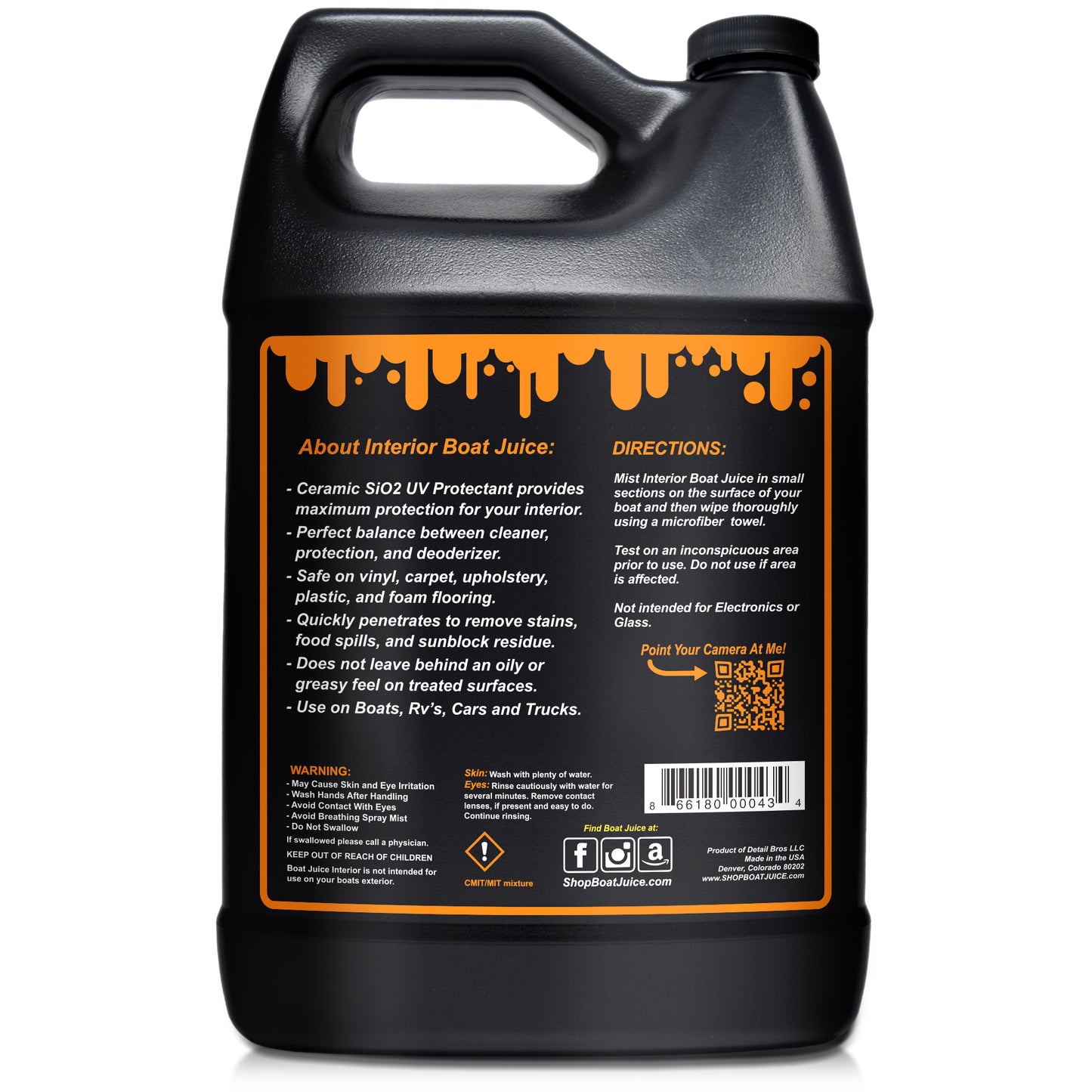 Boat Juice Interior Cleaner - 1 Gallon