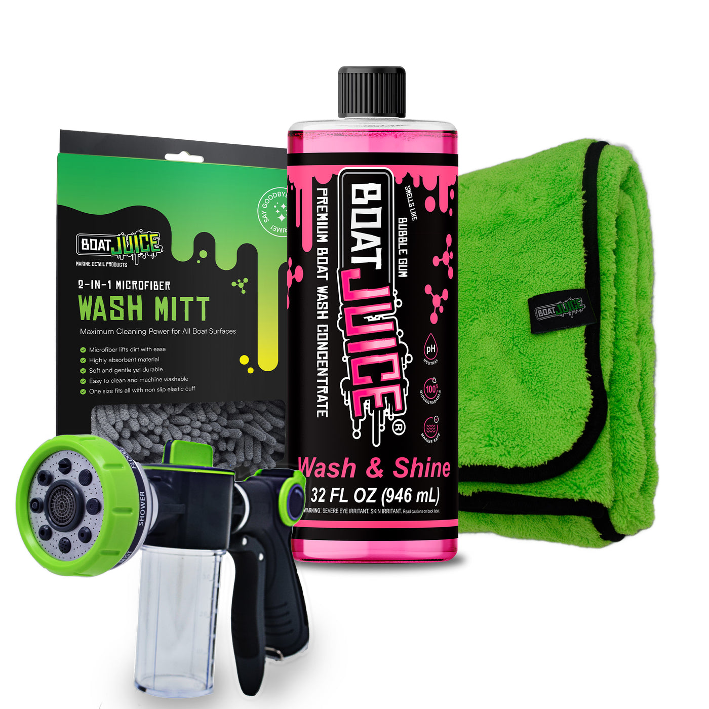 Boat Juice Wash and Shine Kit